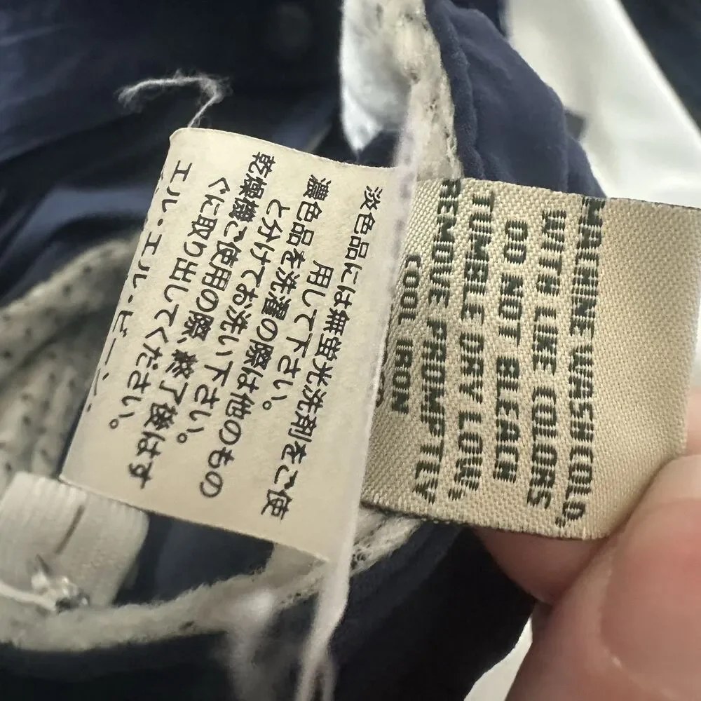 LL Bean Comfort Trail Women’s Blue Pants Size 20 Petite - Picture 5 of 5